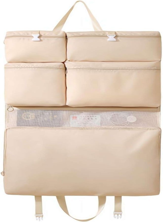 Wisik Enterprise Foldable Organizer Hanging Bag for Travel, Storage Hanging Bags with Pockets - Daily Clothes Sorting Storage, Multi-Compartment Bag for Suitcase Travel Essentials (1 pcs) - Image 1